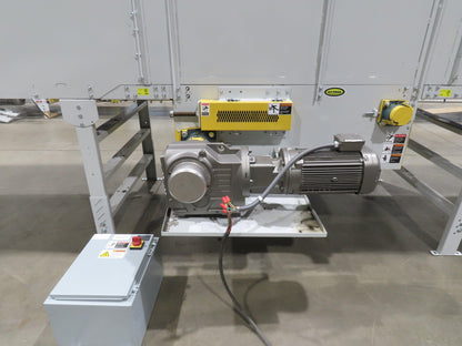 Hytrol BPC 49"x 50' 6" Slider Bed Conveyor 47"Belt 7.5Hp 3PH Center Drive 124fpm