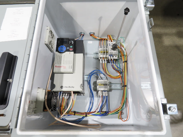 Hytrol BPC 49"x 50' 6" Slider Bed Conveyor 47"Belt 7.5Hp 3PH Center Drive 124fpm