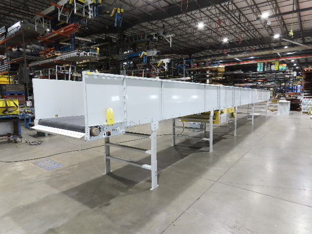 Hytrol BPC 49"x 50' 6" Slider Bed Conveyor 47"Belt 7.5Hp 3PH Center Drive 124fpm