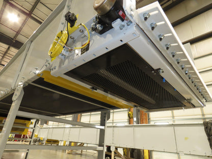 Hytrol BPC 49"x 50' 6" Slider Bed Conveyor 47"Belt 7.5Hp 3PH Center Drive 124fpm