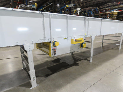 Hytrol BPC 49"x 50' 6" Slider Bed Conveyor 47"Belt 7.5Hp 3PH Center Drive 124fpm