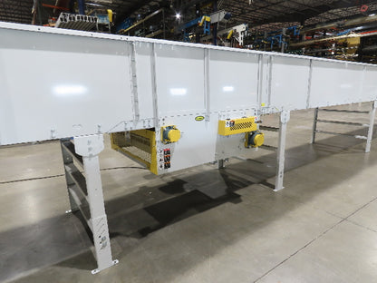 Hytrol BPC 49"x 50' 6" Slider Bed Conveyor 47"Belt 7.5Hp 3PH Center Drive 124fpm
