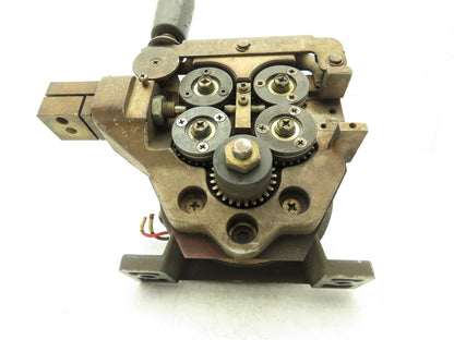 Yaskawa Hitachi PMED-12-HQ72 Wire Feed Motor Assembly 130rpm 18.3V