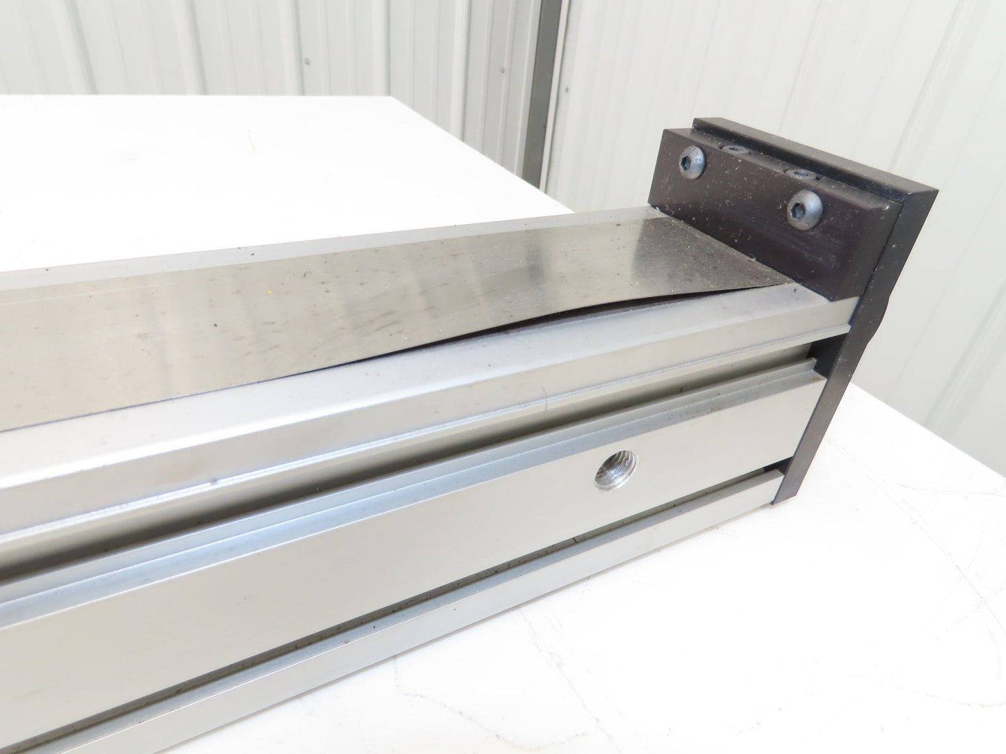 Bimba S80-348 Ball Screw Linear Actuator 28" Stroke 1/5" Per Rev 12mm Shaft