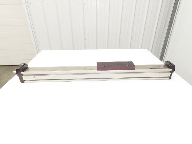 Bimba S80-348 Ball Screw Linear Actuator 28" Stroke 1/5" Per Rev 12mm Shaft