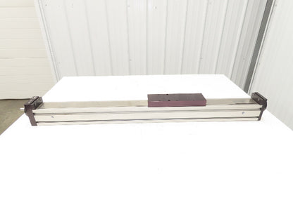 Bimba S80-348 Ball Screw Linear Actuator 28" Stroke 1/5" Per Rev 12mm Shaft