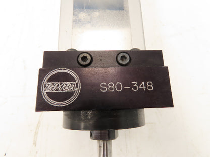 Bimba S80-348 Ball Screw Linear Actuator 28" Stroke 1/5" Per Rev 12mm Shaft