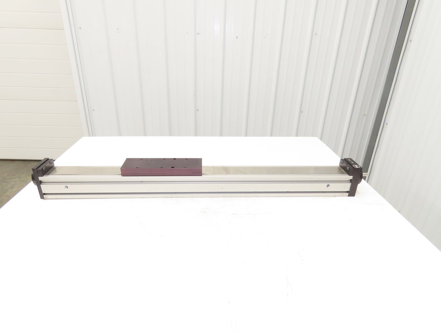 Bimba S80-348 Ball Screw Linear Actuator 28" Stroke 1/5" Per Rev 12mm Shaft