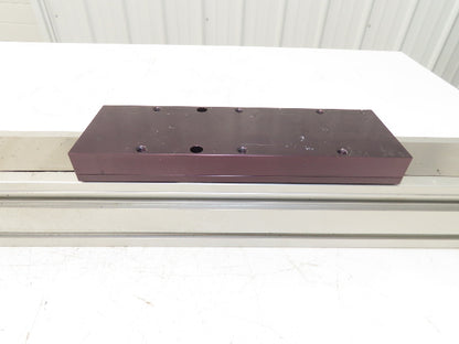 Bimba S80-348 Ball Screw Linear Actuator 28" Stroke 1/5" Per Rev 12mm Shaft