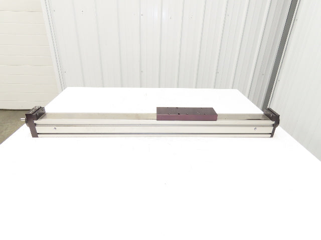 Bimba S80-348 Ball Screw Linear Actuator 28" Stroke 1/5" Per Rev 12mm Shaft