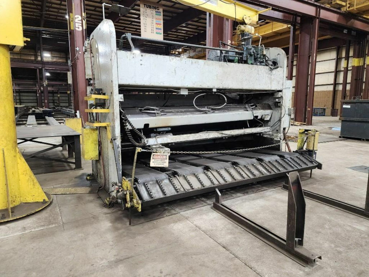 Cincinnati 4SE12 Hydraulic Metal Shear 12' x 1/2" Squaring Back Gauge Unloader