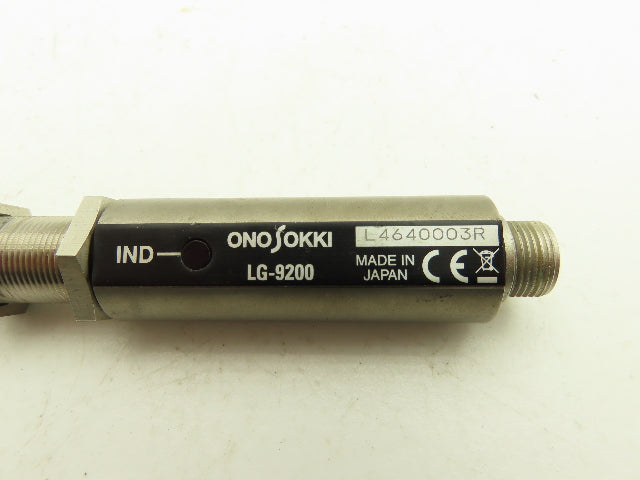 Ono Sokki LG-9200 Optical Detector Sensor