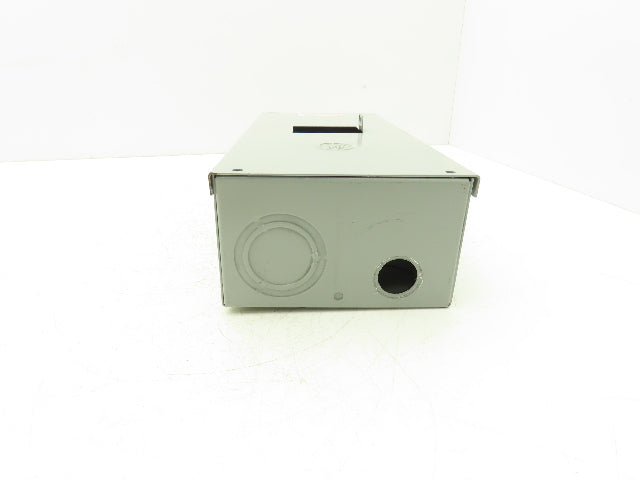 General Electric TQC100F MOD. 9 Circuit Breaker Enclosure 100A 240VAC