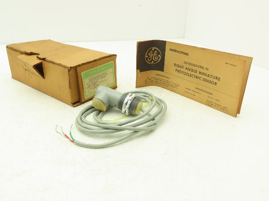 General Electric 3S7505SS523E6 Photoelectric Sensor Right-Angle 6' Cord