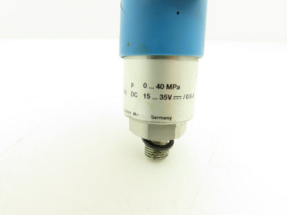 Sick PBS-RM040SG1SSNFMA0Z Electronic pressure gauge switch/sensor *Cracked*