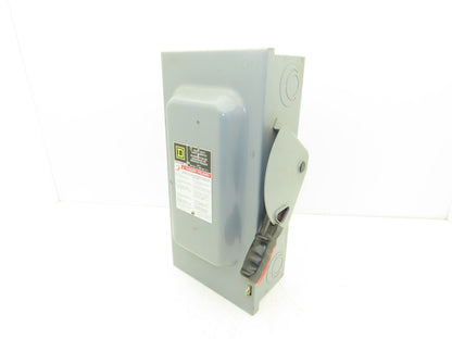 Square D HU362 Safety Disconnect Switch 60A 600VAC 60HP 3Ph Non Fused