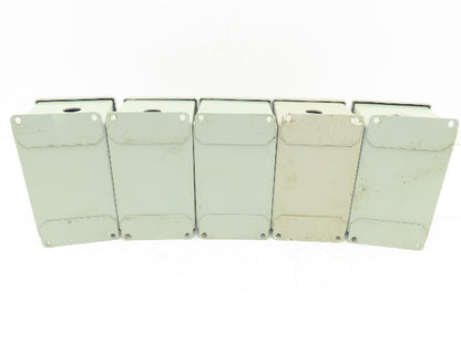Hoffman E2PBX Pushbutton Enclosure Only 4X6X4.5"  Lot of 5