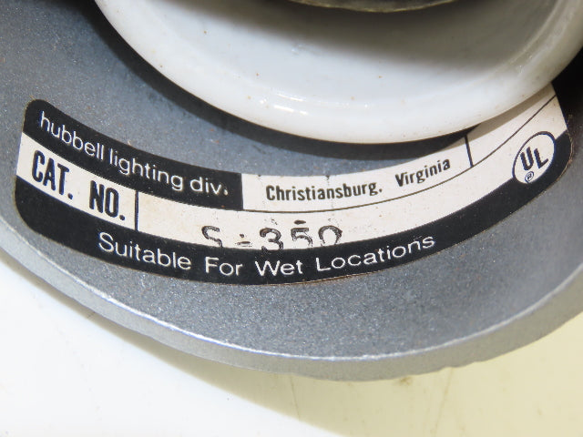 Hubbell Lighting S-350 Light Fixture 500 Watt For Wet Locations Lot of 5