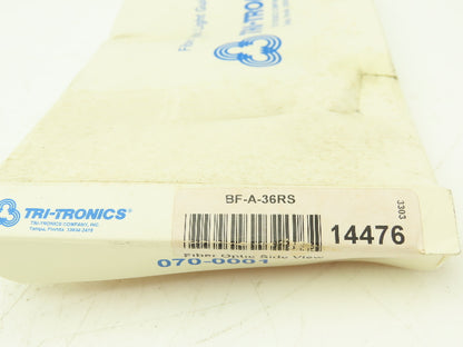 Tri-Tronics BF-A-36RS Fiber Optic Cable Right Side View Bifricated 36"