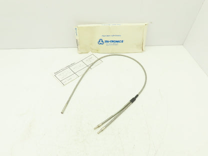 Tri-Tronics BF-A-36RS Fiber Optic Cable Right Side View Bifricated 36"