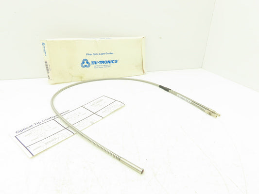 Tri-Tronics BF-A-36RS Fiber Optic Cable Right Side View Bifricated 36"