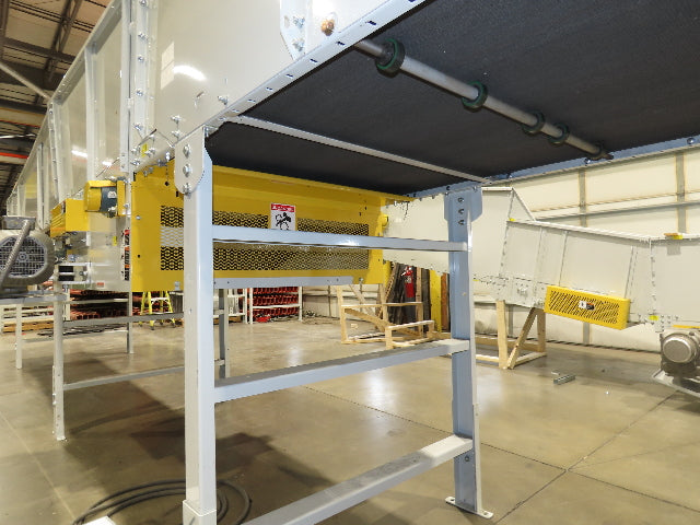 Hytrol BPC 49"x 64' Slider Bed Conveyor 47"Belt 7.5Hp 3PH Center Drive 170fpm