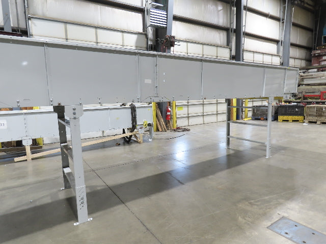 Hytrol BPC 49"x 64' Slider Bed Conveyor 47"Belt 7.5Hp 3PH Center Drive 170fpm