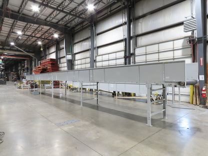 Hytrol BPC 49"x 64' Slider Bed Conveyor 47"Belt 7.5Hp 3PH Center Drive 170fpm