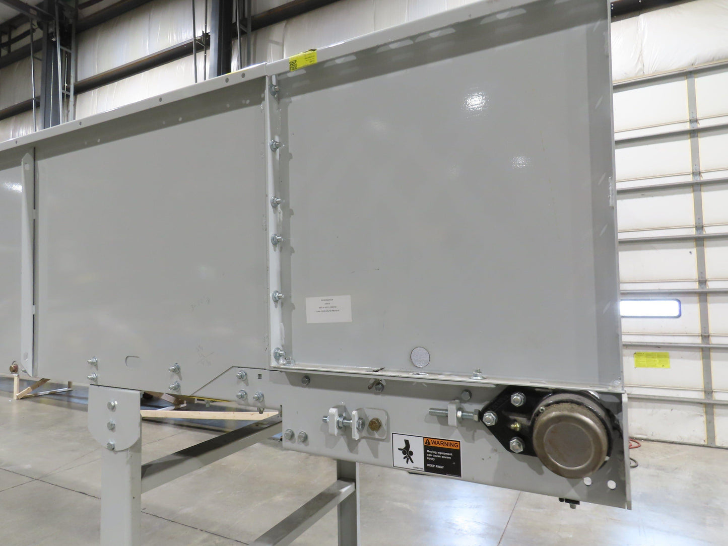 Hytrol BPC 49"x 64' Slider Bed Conveyor 47"Belt 7.5Hp 3PH Center Drive 170fpm