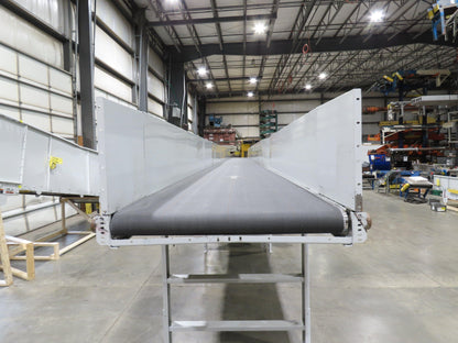 Hytrol BPC 49"x 64' Slider Bed Conveyor 47"Belt 7.5Hp 3PH Center Drive 170fpm