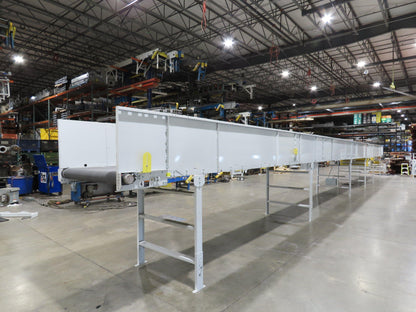 Hytrol BPC 49"x 64' Slider Bed Conveyor 47"Belt 7.5Hp 3PH Center Drive 170fpm