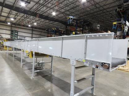 Hytrol BPC 49"x 64' Slider Bed Conveyor 47"Belt 7.5Hp 3PH Center Drive 170fpm