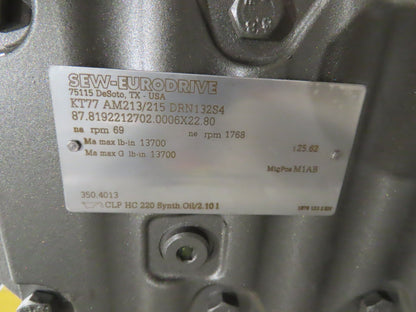 Hytrol BPC 49"x 64' Slider Bed Conveyor 47"Belt 7.5Hp 3PH Center Drive 170fpm