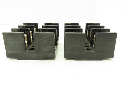 Utsunomiya Electric FHJ1-3 FHJ2-3 Fuse Holder 3-Pole 30A 60A 600V Lot of 2