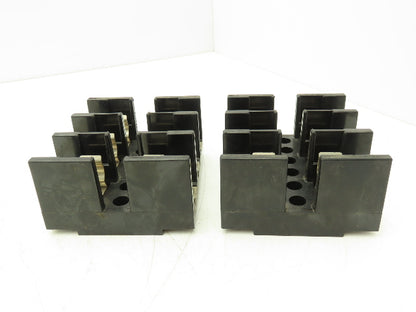 Utsunomiya Electric FHJ1-3 FHJ2-3 Fuse Holder 3-Pole 30A 60A 600V Lot of 2