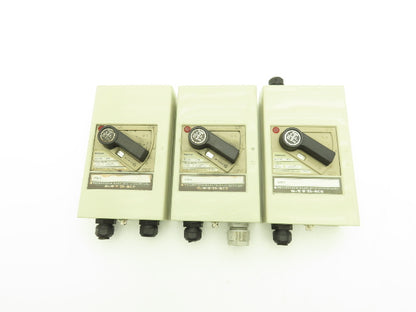 Panasonic National BD32101 Motor Starter Circuit Breaker .2kw 1.2A 220V Lot of 3