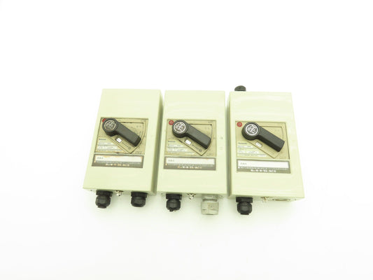 Panasonic National BD32101 Motor Starter Circuit Breaker .2kw 1.2A 220V Lot of 3
