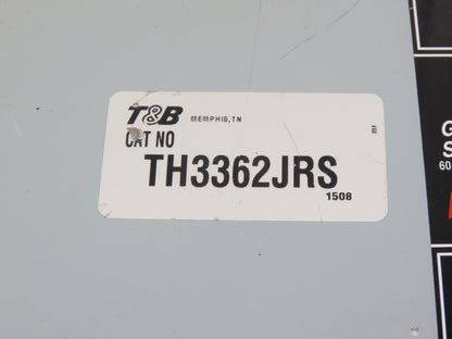General Electric TH3362J Safety Disconnect Switch 60A 600VAC 3Ph Fused D16419