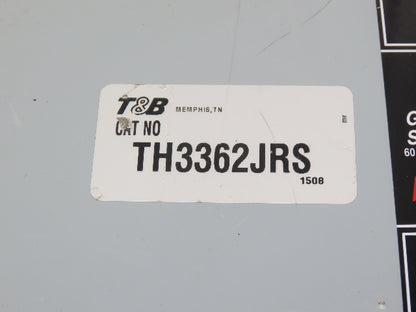 General Electric TH3362J Safety Disconnect Switch 60A 600VAC 3Ph Fused D16419