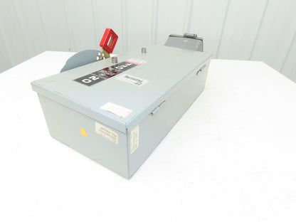 General Electric TH3362J Safety Disconnect Switch 60A 600VAC 3Ph Fused D16419