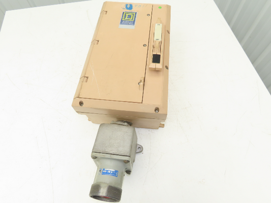 Square D H 362DX Safety Disconnect Switch 60A 600VAC 3Ph Fused