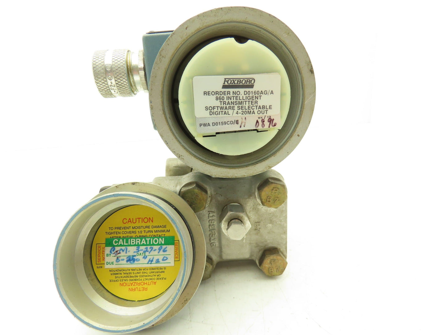 Foxboro 863DP-A2D1NS-P Intelligent Differential Pressure Transmitter 12.5-42vdc