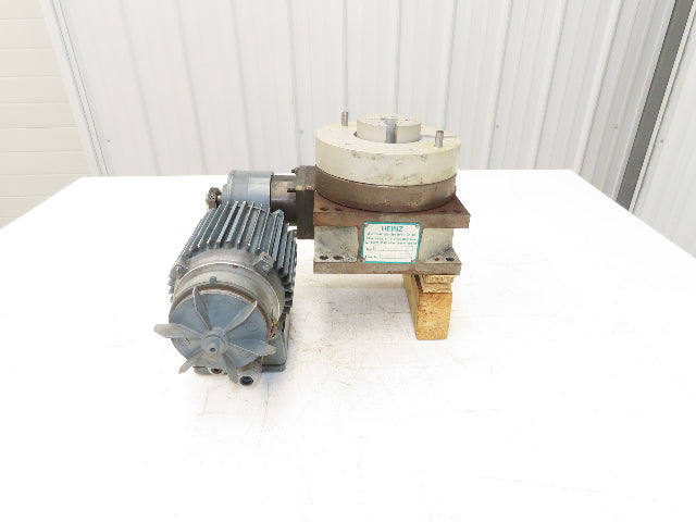 Heinz HTT45-8-240-MS-RH Rotary Index Table 230/460V 3PH Brakemotor