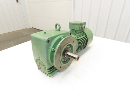 Sew Eurodrive SF60DT90L-4B/Z Brake Gearmotor 1.5kw 56.6 Ratio 30rpm 277/480V 3PH