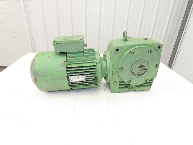 Sew Eurodrive SF60DT90L-4B/Z Brake Gearmotor 1.5kw 56.6 Ratio 30rpm 277/480V 3PH