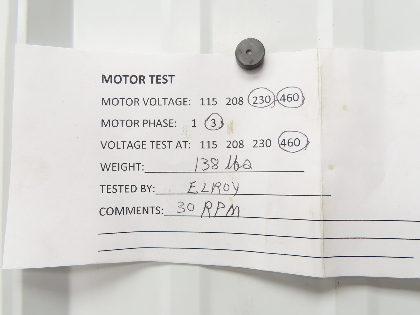Sew Eurodrive SF60DT90L-4B/Z Brake Gearmotor 1.5kw 56.6 Ratio 30rpm 277/480V 3PH