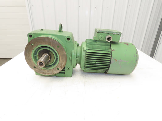 Sew Eurodrive SF60DT90L-4B/Z Brake Gearmotor 1.5kw 56.6 Ratio 30rpm 277/480V 3PH