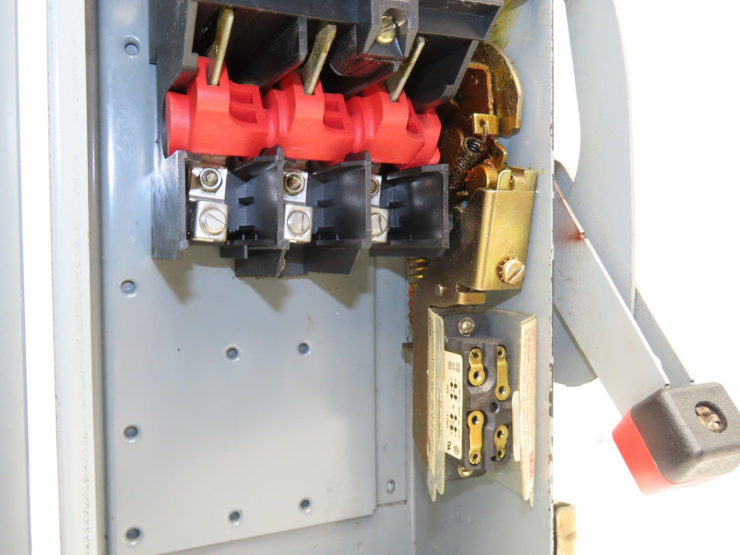Square D HU361AWK Safety Disconnect Switch 30A 600V 30HP Non Fused 3 Pole Ser E1