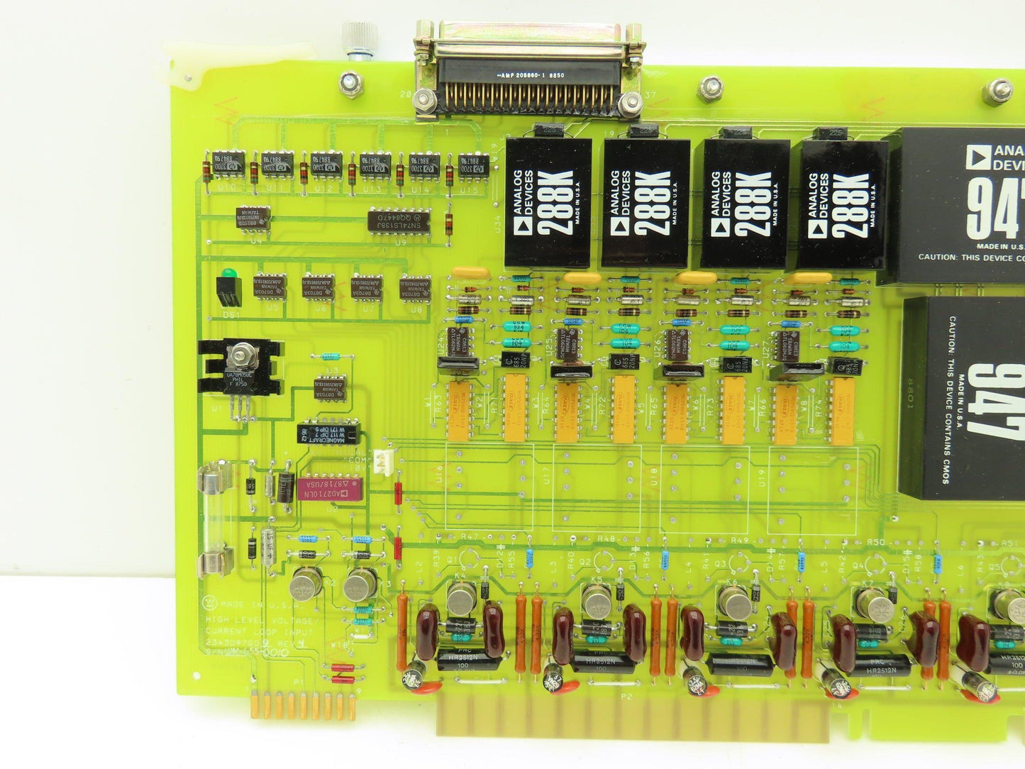 Westinghouse 2343D97G09 PLC Current Loop Circuit Board Analog PC Card