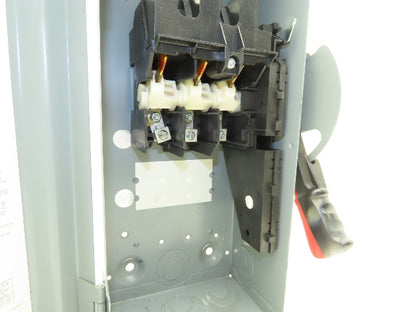 Square D HU361RB Safety Disconnect Switch 30A 600V 3Ph 30HP Non Fused